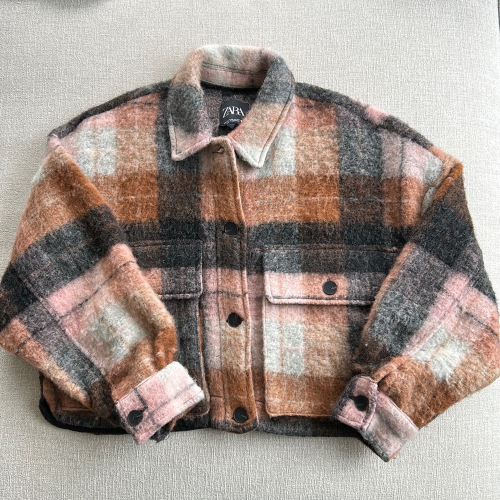 Zara plaid jacket